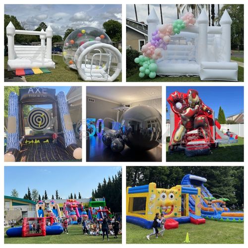 Commercial inflatable customer installation