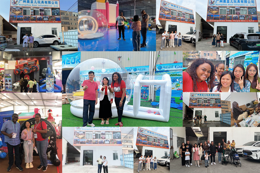 International customers visiting AEOR